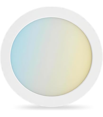 Feit Electric 4 Inch LED Recessed Light Kit - 5 Color Selectable, Dimmable, 4 Pack With Adapter