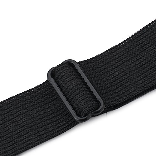 Adjustable Bed Sheet Fasteners Suspenders - 8 Packs of Sheet Suspenders Gripper Holders Elastic Straps Clips for Various Bed Sheets,Mattress Covers, Sofa Cushion(Black)