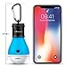 Camping Tent Lantern Bulb Lights - 4 Pack Multi Color - Portable Camp LED Lamp for Fishing Hiking Emergency - Battery Powered Includes 12 AAA