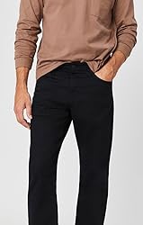 Mavi Men's Matt Mid Rise Straight Leg Jeans