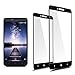 [2-Pack] Full Coverage Tempered Glass Screen Protector for ZTE Blade Z Max/Zmax Pro2 / Z982/ZTE Sequoia with Lifetime Replacement Warranty