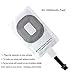 Wireless Charger Receiver IGOUKJ Ultra Slim Portable Endurable Narrow Interface Up Positive Wireless Charging Receiver for Universal Android Micro USB Port (for iPhone 5 5C 6 6S 7 7 Plus Receiver) ¡­