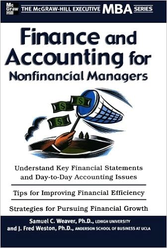 Amazon Com Finance For Nonfinancial Managers Finance Beginner S