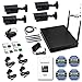 【2019 Update】 OOSSXX HD 1080P 8-Channel Wireless Security Camera System,4 pcs 960P 1.3 Megapixel Wireless Weatherproof Bullet IP Cameras,Plug Play,70FT Night Vision,P2P,App, No Hard Drive
