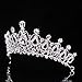 Topwedding Wedding Birdal Pageant Princess Tiara Headband Crown Headpiece w Rhinestones, Women