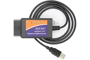 PARANNIC Obd2 Elm327 USB for FORScan with MS HS CAN Switch Compatible with Forscan Adapter for Ford F150 F250 Lincoln Mazda Mercury Code Reader Vehicle Scanner Diagnostic Programmer Tool