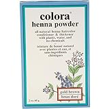 Colora Henna Powder Hair Color Gold Brown, 2 oz ( Pack of 3)