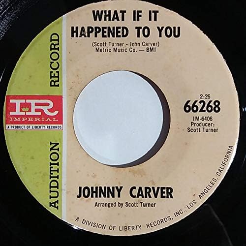 Your Lily White Hands / What If It Happened To You [Vinyl Single 7''] Import