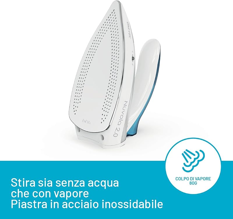 Nuvola 2.0 – Ferro da stiro da viaggio a vapore 1000W