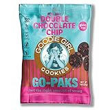 Goodie Girl Cookies, Double Chocolate Chip Gluten Free Cookies, Single Serving Individual Go-Paks Snack Pack Cookies, Kosher, Peanut Free, Gluten Free Cookies (1oz Bags, Pack of 36)