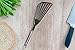 Ash & Harry Fish Premium Stainless Steel Slotted Turner with Flexible Blade for Frying, Turning and Grilling, Heat Resistant Handle and Non-Stick, 1 Spatula per Box, Steel