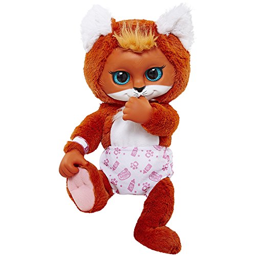 Jakks Pacific Animal Baby Doll Animal Babies Deluxe Baby Fox Plush