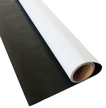 Hoho Blickdicht Schwarz Und Weiss Fensterfolie Sichtschutz Glas Aufkleber Tint Selbstklebend Fur Badezimmer Tur Buro 60 X33ft Schwarz Weiss Amazon De Kuche Haushalt