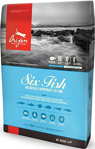 Orijen 6 Fish for Cats 4 Pounds