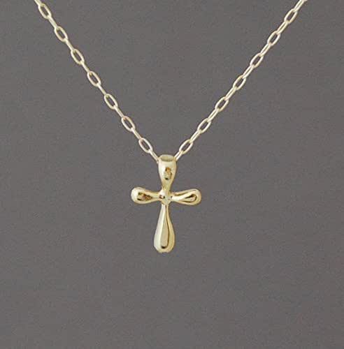 Small Gold Cross Chain Hot Sale, 57 