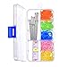 9 Pieces Large Eye Blunt Sewing Needles with 60 Pieces Lock Markers and Cloth Tape Measure