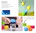 Tougs Silicone Sippy Straw Cup Lids for Toddlers Babies (Pack of 5) - 3 Drinking Straws Included - Reusable, Spill-proof, Durable - Stretches to Cover Tumblers, Yeti Rambler, Mason Jars, Cups and Mugs