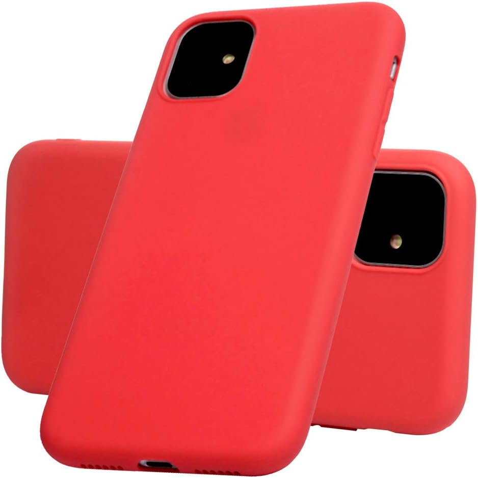 Cute iPhone 11 Case, KASOS Pure Color Slim Case for iPhone