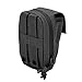 3VGEAR Tech Accessory Pouch - Rugged 600D PVC-Backed Polyester MOLLE Phone Holder with 2 Micro-Fleece Lined Pockets - Lightweight and Quick Access MOLLE Pouch - Black