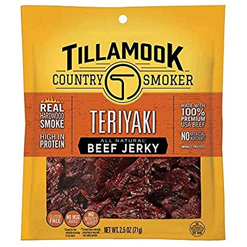 Tillamook Beef Jerky Best Seller 4 Pack (Old Fashioned, Teriyaki), 10 Oz - Thumbnail 2