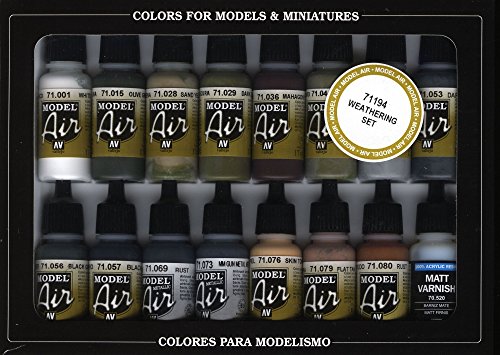 Vallejo Weathering Model Air Paint, 17ml