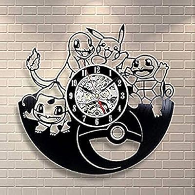 Vinyl Wall Disk Schallplatte Wanduhr Modern Art Deco Dass Ihr Zuhause Gibt Kindern Madchen Und Jungen Geschenke Vinyl Wall Clock Dekoration 12 Zoll C Amazon Ae