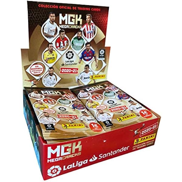 Megacracks 1 Caja 24 Sobres La Liga 2020 2021: Amazon.es: Juguetes y juegos