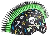 KRASH Skull Guitars Mohawk Helmet, Green