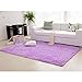 gdmgdr Ultra Soft Nursery Rugs Kids Rugs for Playroom Bedroom and Living Room 4' x 5.3', Purple