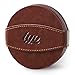 Leather Drink Coasters Set with Strap (6-Pack) Decorative Table, Home, Bar, Kitchen or Dining Cup Holders Round