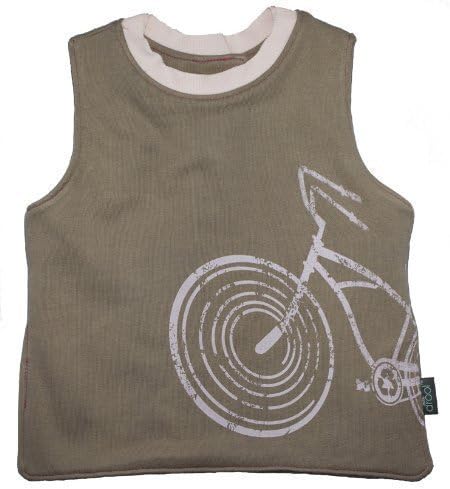 Wee Drool Waterproof Reversible T-Bib (Wee Pink Ride) by Wee Drool
