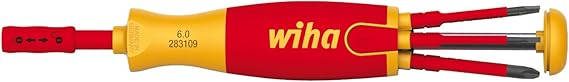 Wiha Cacciavite 283109 Portautensili Magazino, Disabitato, Rosso/Giallo ...