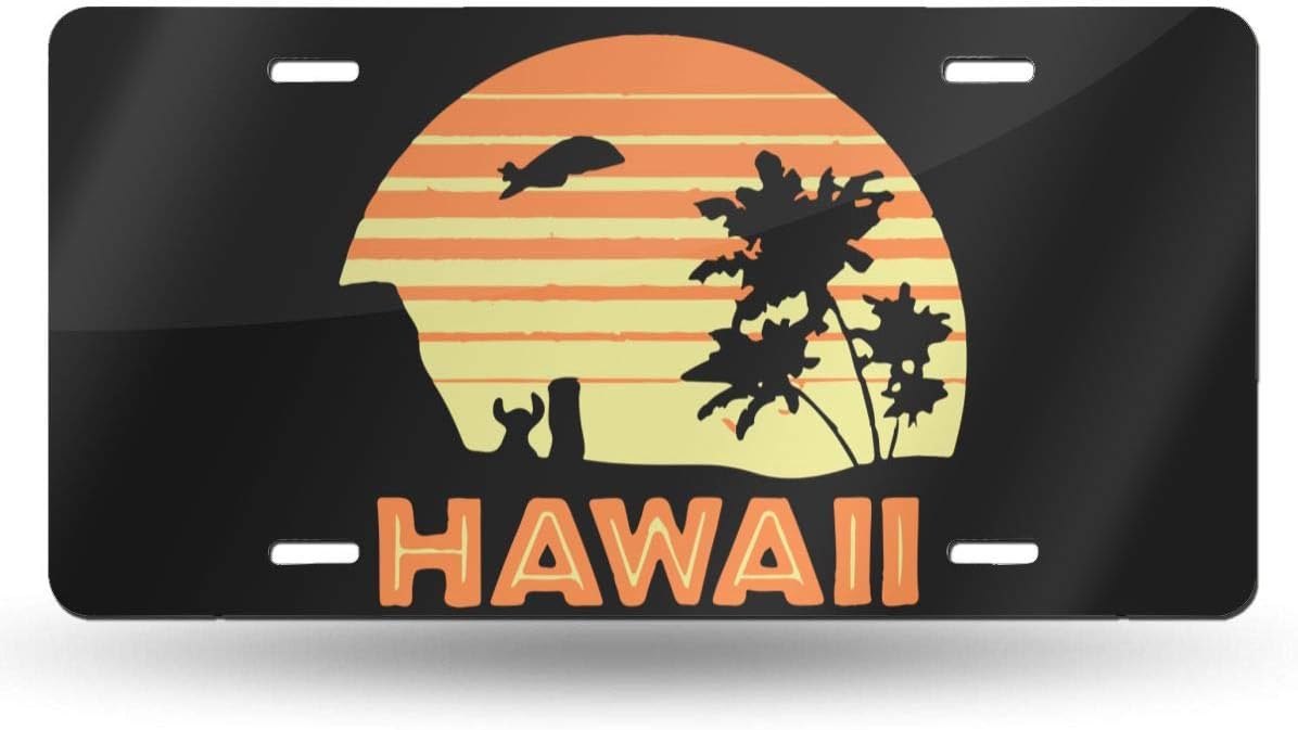 C59KHK76 Hawaii License Plate Personalized Custom Car