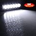 LED Light bar YITAMOTOR 4Pcs 6Inch 18W Spot Led Work Light Bulb LED Light Pod Driving Light Fog Light Offroad Light Waterproof ATV SUV Pickup Trucks Boat 12V 24V, 2 Years Warranty