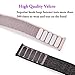 Yunsea Compatible for Apple Watch Band 38mm, New Nylon Sport Loop, Replacement Band Compatible for iwatch, 38mm, Black (Pinkish Weave Color in)
