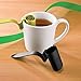 Spoon Shape Plastic Tea Infuser Strainer Herbal Spices Leaf Teaspoon Filter by zjskin