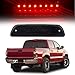High Mount Stop Lights LED 3rd Red Brake Tail Light Replacement fit for 1995-2016 Toyota Tacoma Truck (Black)