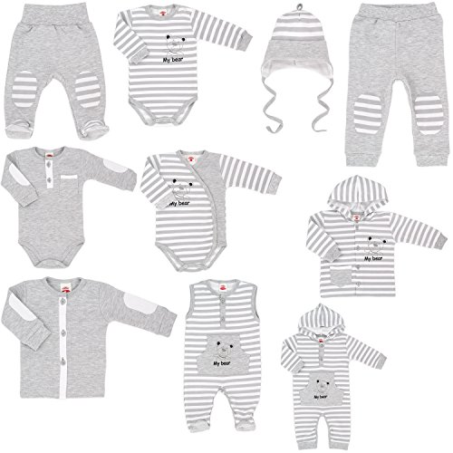Makoma Baby Erstlingsausstattung Set My Bear 10 Tlg 56 68