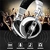 ADGJL-Noise-Cancelling-HeadphonesGaming-Headset-Comfort-Noise-Reduction-Crystal-Clarity-35mm-LED-Professional-Headphone-With-Mic-for-PC-Laptop-Tablet-Mac-Smart-Phone-Silver ADGJL Noise Cancelling Headphones,Gaming Headset, Comfort Noise Reduction Crystal Clarity 3.5mm LED Professional…