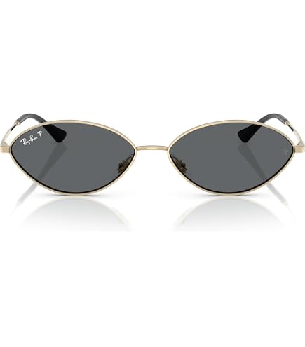 Amazon.com: Ray-Ban RB4472 Oval sunglasses, Black/Dark Grey