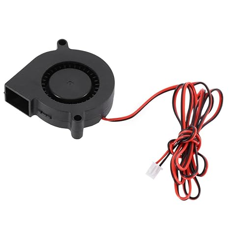 UEETEK 5015 DC 12V 0.18A Lüfter für 3D-Drucker,Turbine Gebläse Kühlerlüfter, ideal für Kühlung Kühlkörper am heißen Ende, 3D 