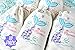 Kreatwow Mermaid Party Favor Bags Drawstring Goody Bags for Mermaid Party Supplies 5 x 8 inches 10 Pack