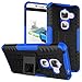LeEco Le S3 Case, LeEco Le 2 Case, Skmy Shockproof Impact Protection Tough Rugged Dual Layer Protective Case Cover with Kickstand for LeTV LeEco Le 2 X620 / LeEco Le 2 Pro (Blue)