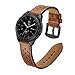 Compatible Samsung Galaxy Watch 42mm/Samsung Gear Sport/Samsung Gear S2 Genuine Leather Watch Bands 20mm Watch Strap Bracelet