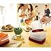 Rubbermaid Easy Find Lids Meal Prep Food Storage Containers, 60-Piece Set, Racer Red