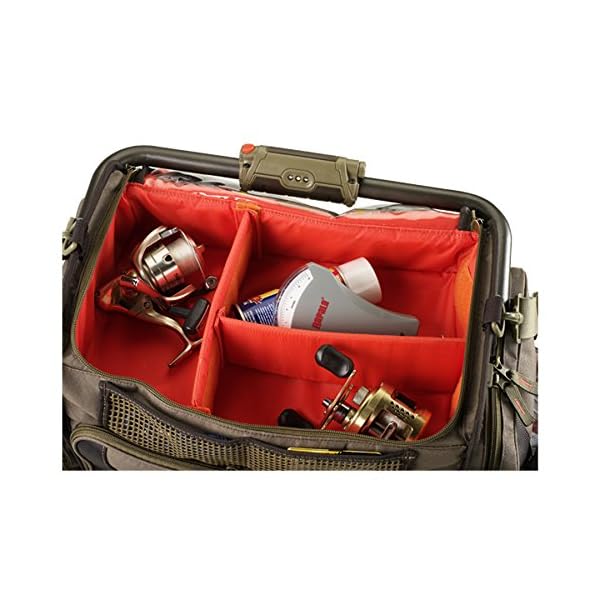 Wild-River-by-CLC-WT3702-Tackle-Tek-Frontier-Lighted-Handle-Bar-Tackle-Bag-Fishing-Bag-with-Five-PT3700-Trays