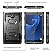 Galaxy Tab A 7.0 Case, Heavy Duty i-Blason Samsung Galaxy Tab A 7 2016 Armorbox Dual Layer Hybrid Full-Body Protective Kickstand Case with Front Cover and Built-in Screen Protector (Black)