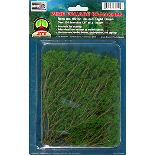 JTT Scenery Products Foliage Branches, Light Green