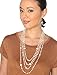 HinsonGayle 'Destiny' 4-Strand Handwoven Ultra-Iridescent White Freshwater Cultured Pearl Necklace-32 in length