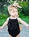 Newborn Toddler Infant Baby Girl Romper Jumpsuit+Headband Clothes Sunsuit Outfit (0-6 Months, Leopard)